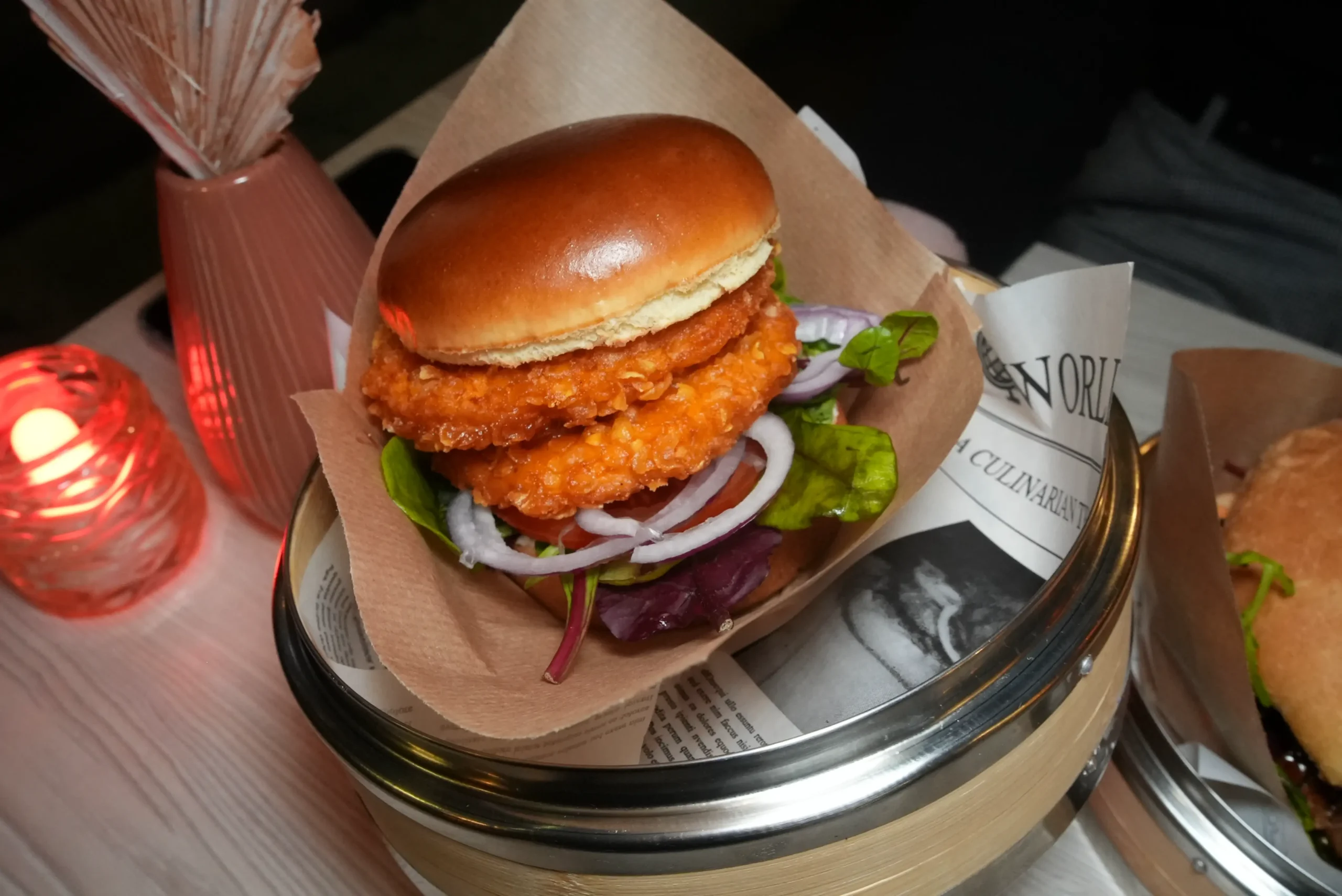 Der beste Crispy Chicken Burger in der Hafencity