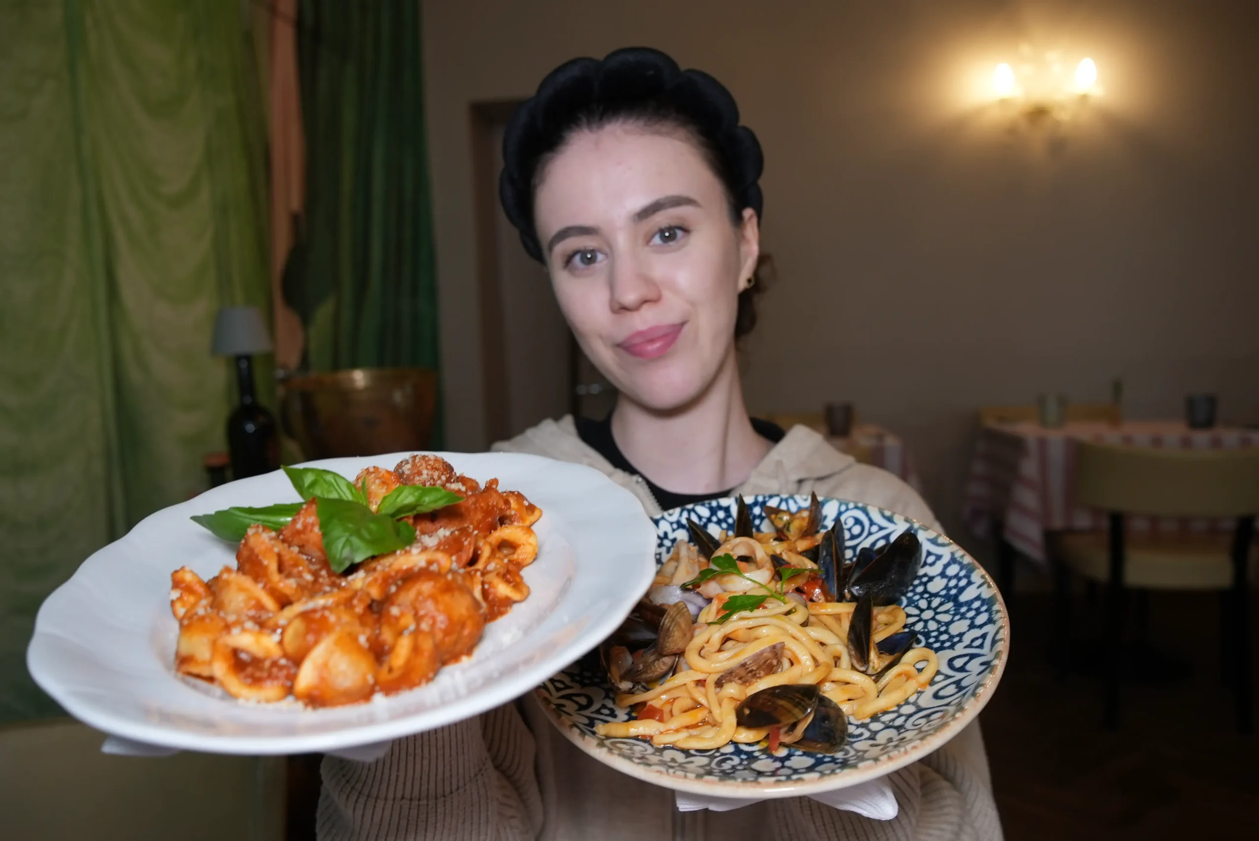 Hausgemachte Pasta wie von einer italienischen Nonna im Masaniello